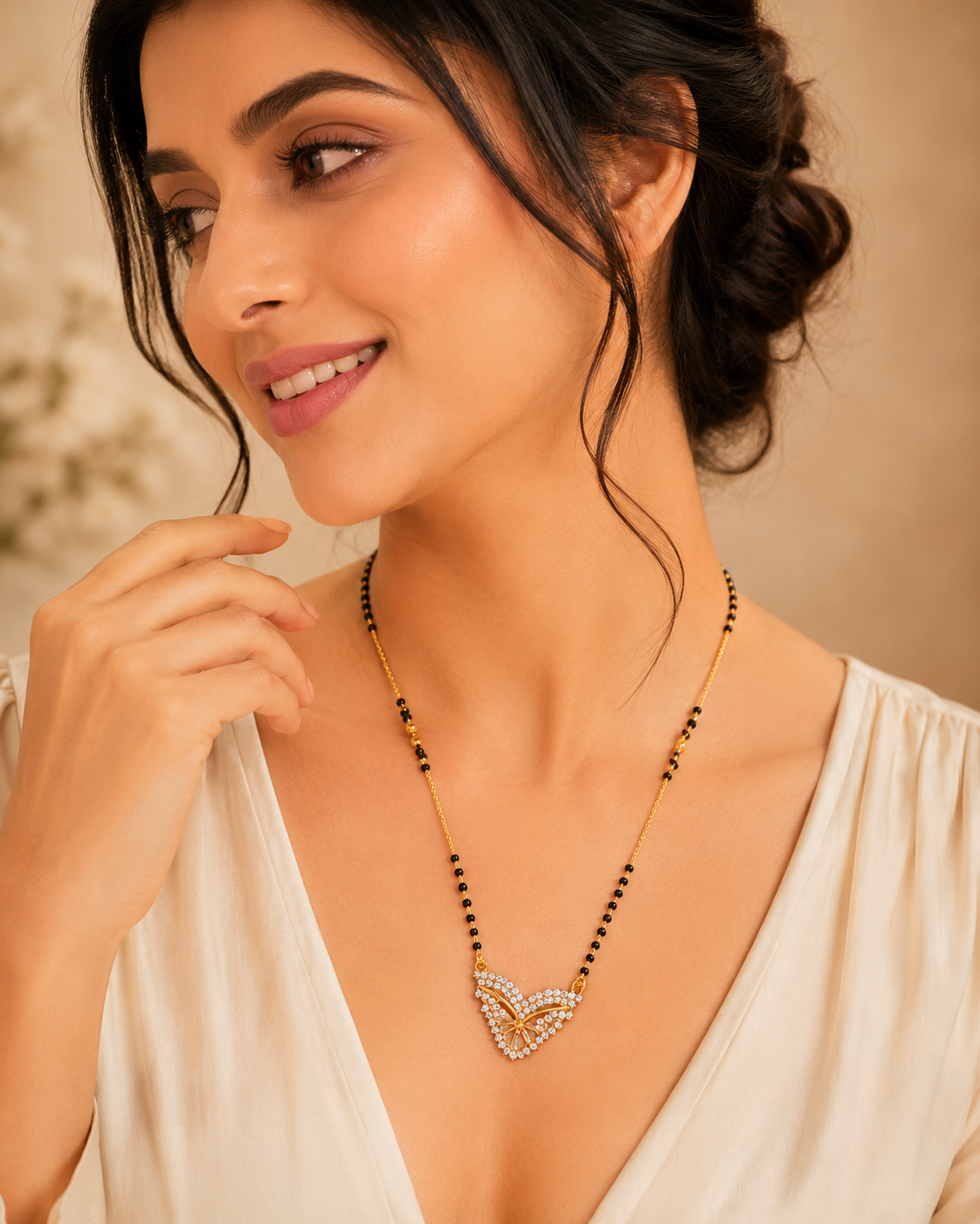 Crystal Grace Mangalsutra