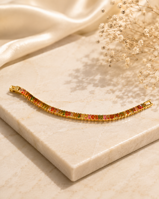 Radiant Gem Tennis Bracelet