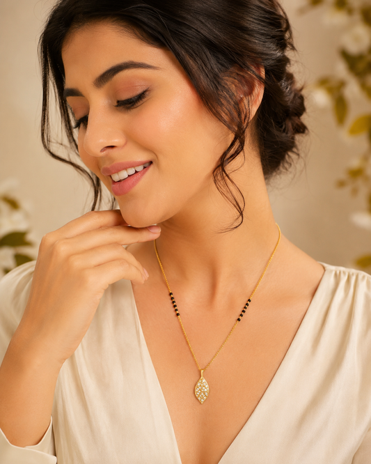 Golden Leaf Mangalsutra